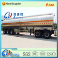 50cbm Aluminum Fuel Oil Tanker Truck Semi Trailer (LAT9404GRY)